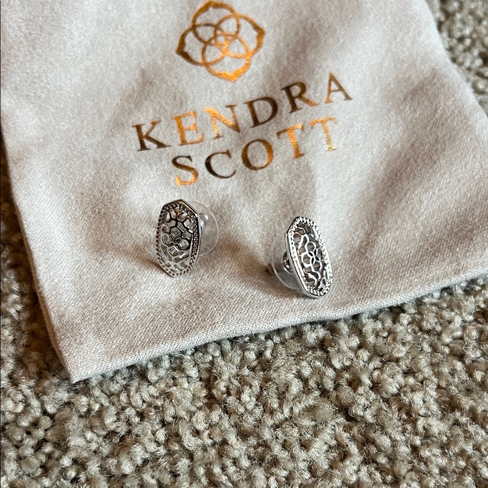 Kendra Scott Silver Stud Earrings